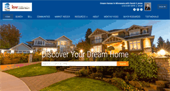 Desktop Screenshot of dreamhomesinminnesota.com